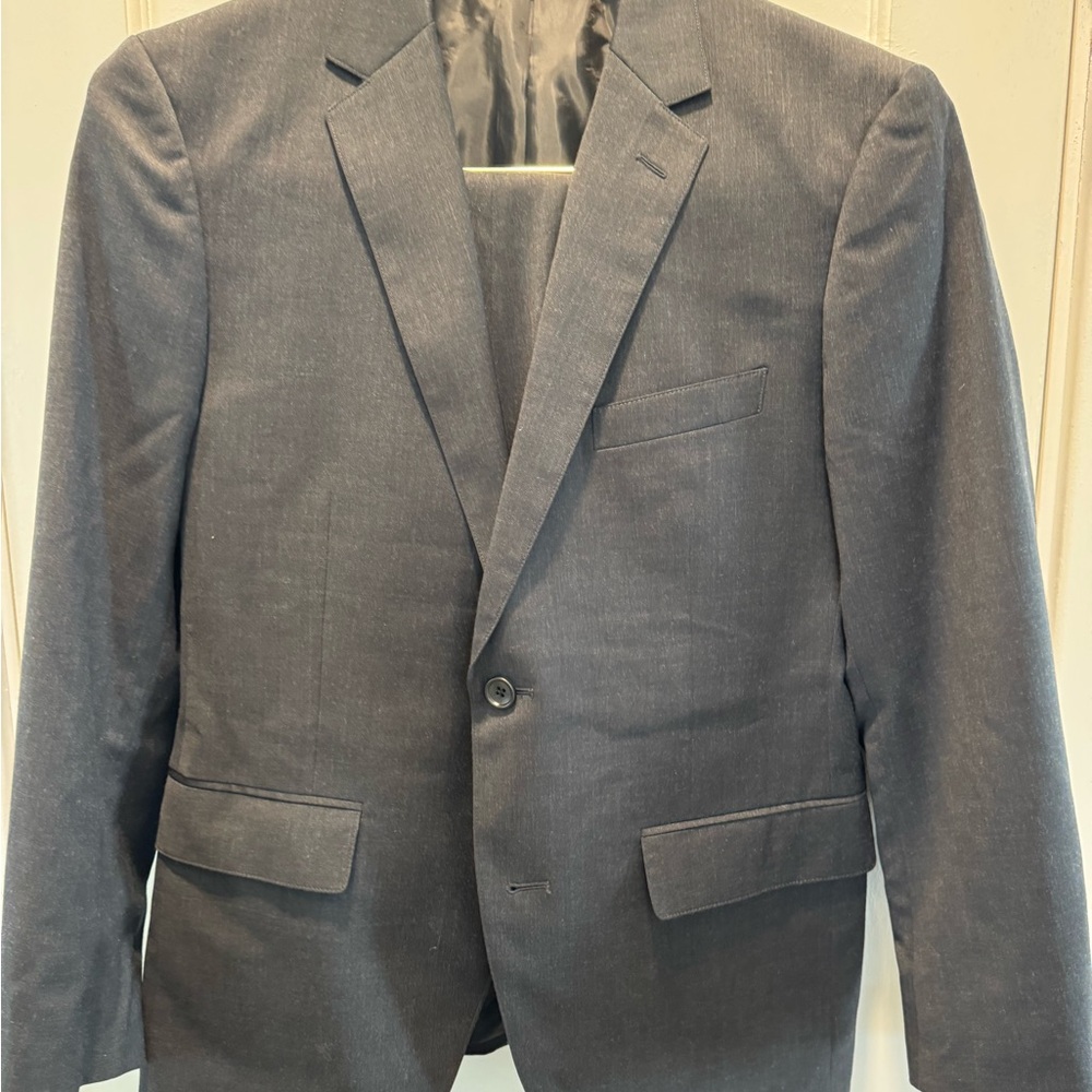 Bonobos Jetsetter Charcoal Suit - 38S